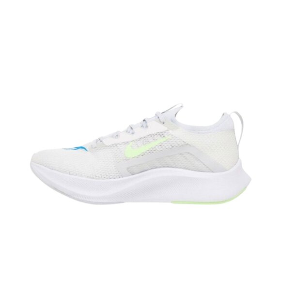 Nike Zoom Fly 4 Mens Running Shoes White/Lime Glow CT2392 100 (NEW) - Picture 3 of 7